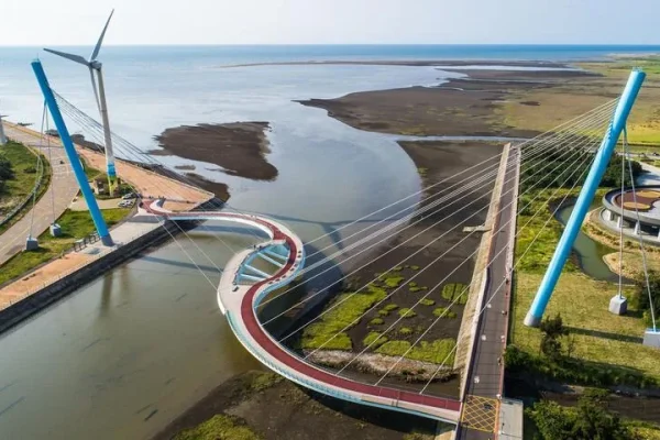 高美濕地景觀橋