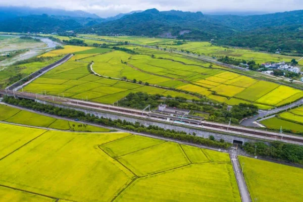 東里車站與東里鐵馬驛站